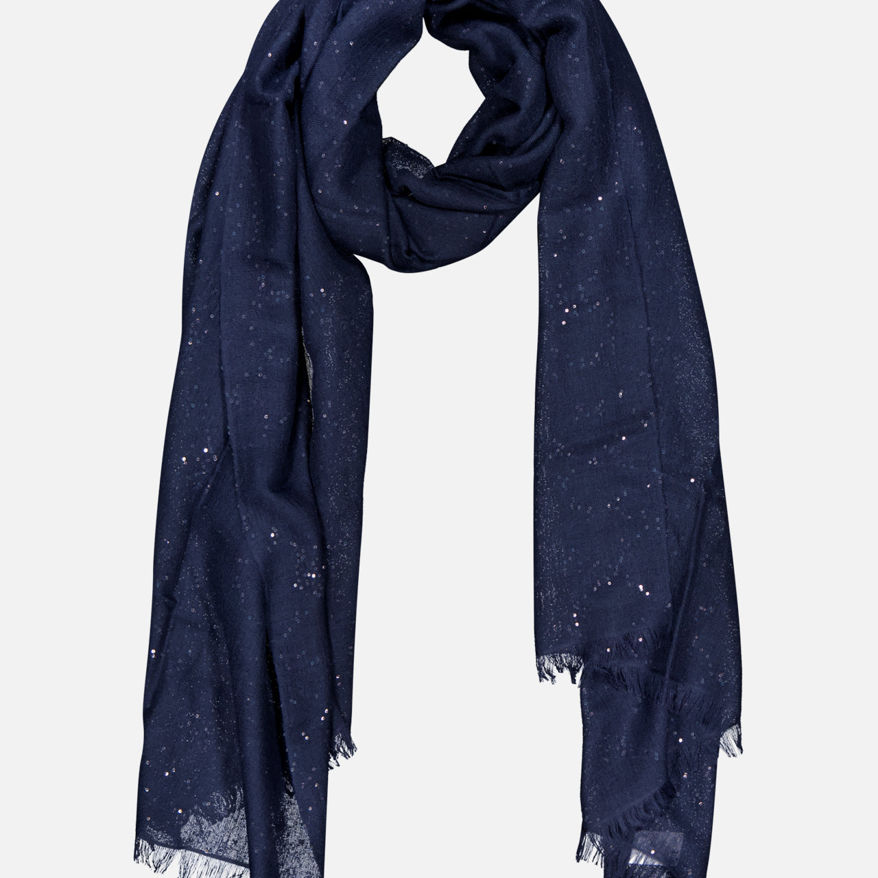 BRUNELLO CUCINELLICashmere Silk Micro Pailette ScarfA.K. Rikk's