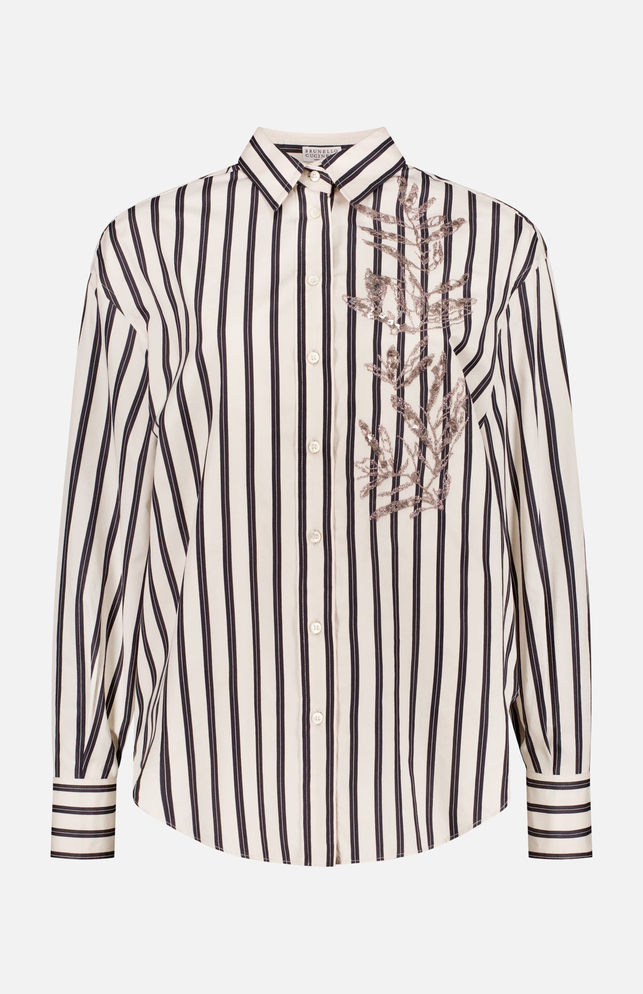 Long Sleeve Button Up Embroidered Shirt (14638164083051)