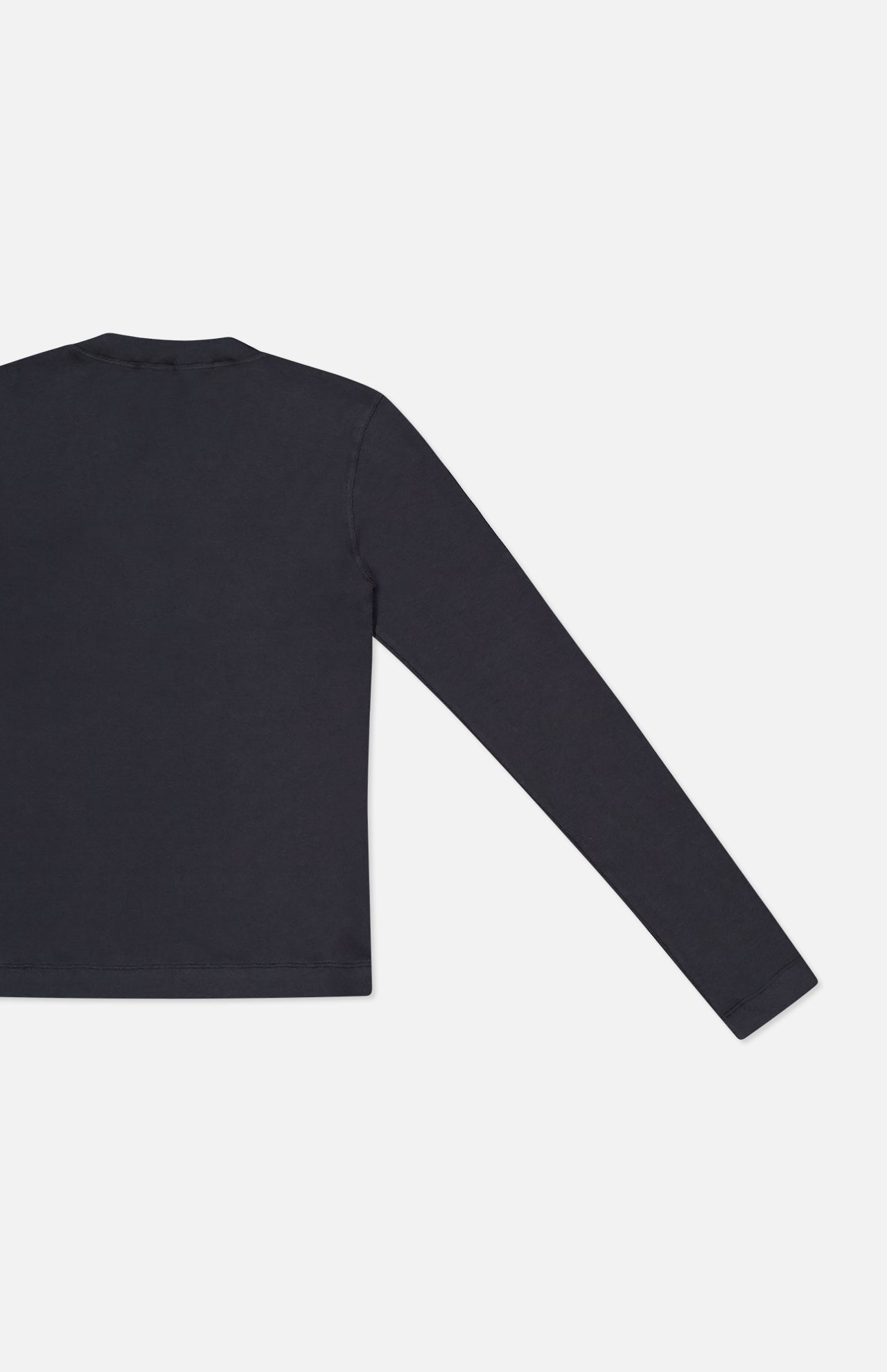 Long Sleeve Top with Monili V-Neck (7669940256883)