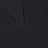 Long Sleeve Top with Monili V-Neck (7669940256883)