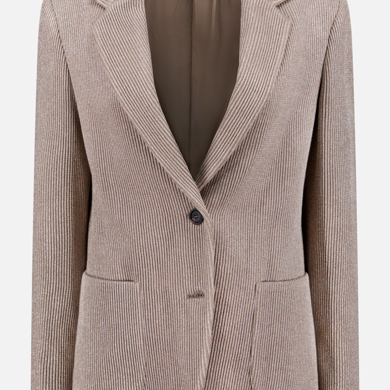 Lurex Cotton 2-Button Blazer (14719882756459)
