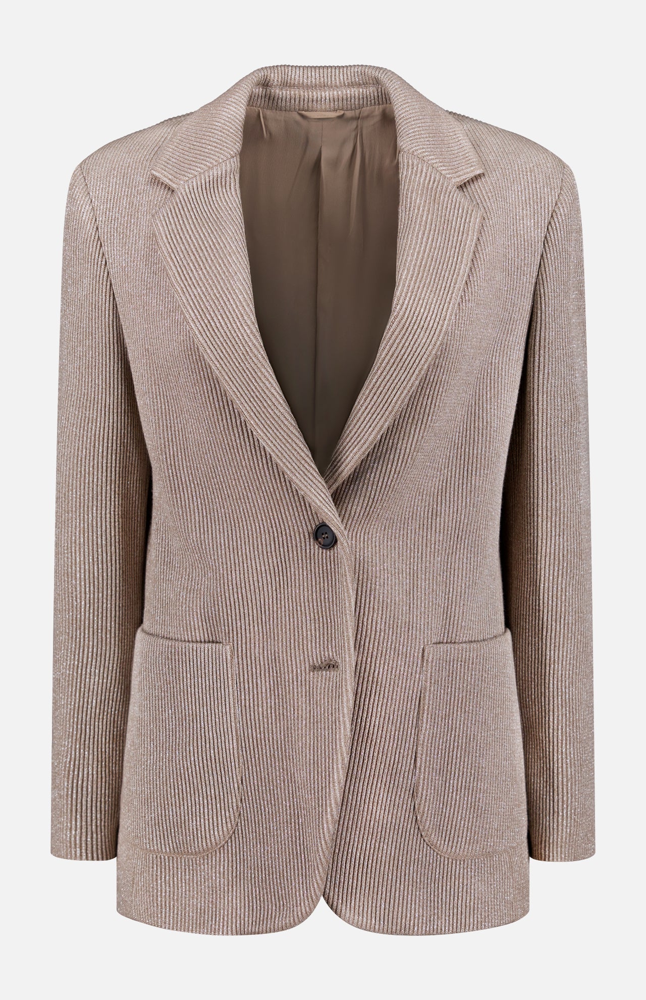 Lurex Cotton 2-Button Blazer (14719882756459)