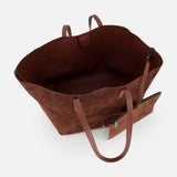 Medium Suede Duo Family Shopper Tote Bag (14720165052779)