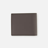 A closed BRUNELLO CUCINELLI Smooth Leather Wallet, expertly crafted in Italy, is displayed on a white background.