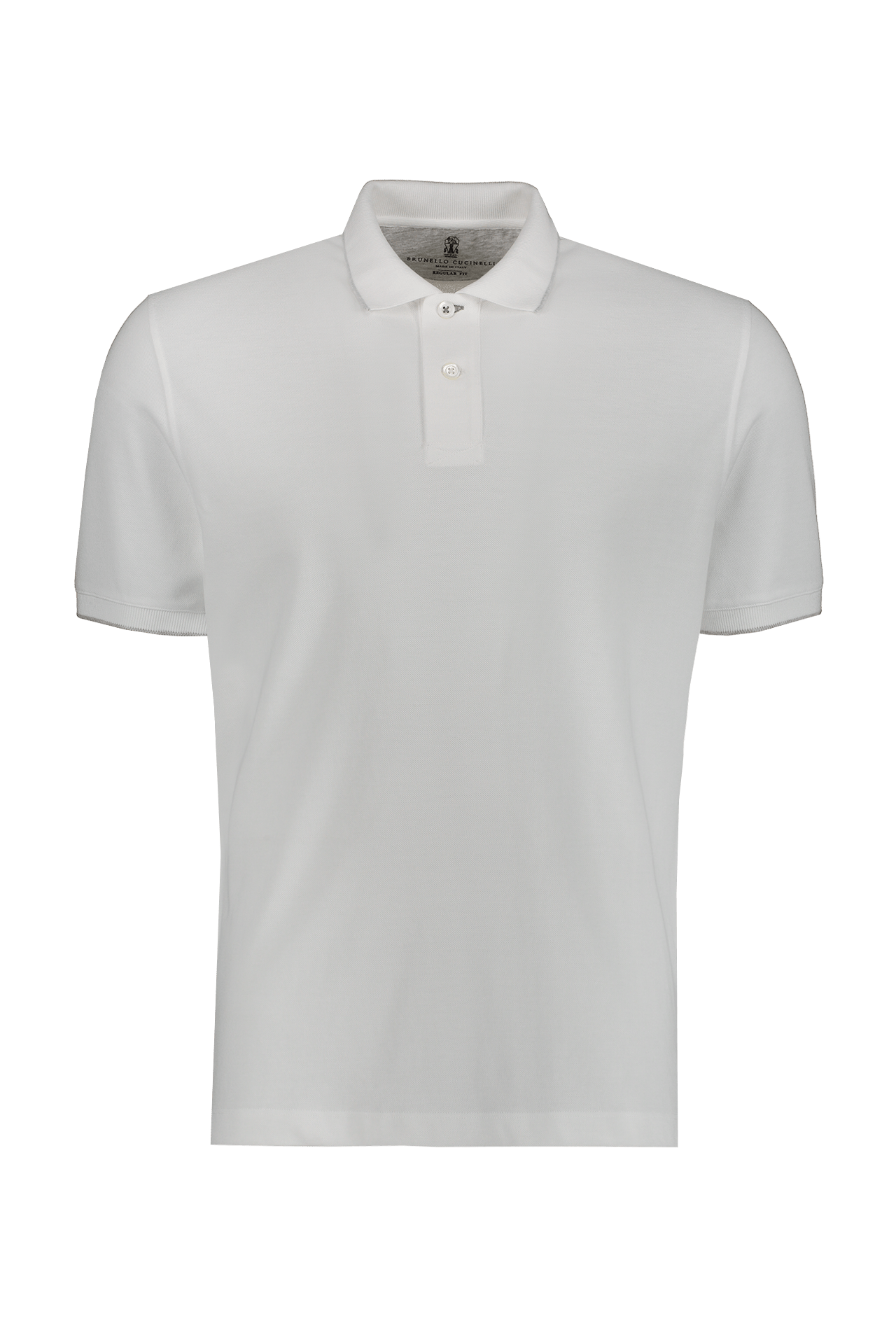 Brunello Cucinelli Men's Piquet Without Logo Polo Shirt A.K. Rikk's