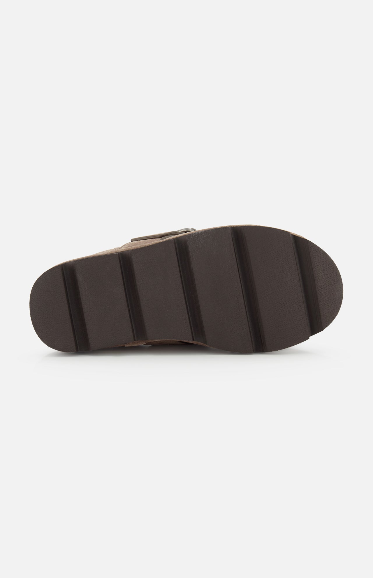 Shiny Detail & Shearling Lined Suede Slipper (14720164725099)
