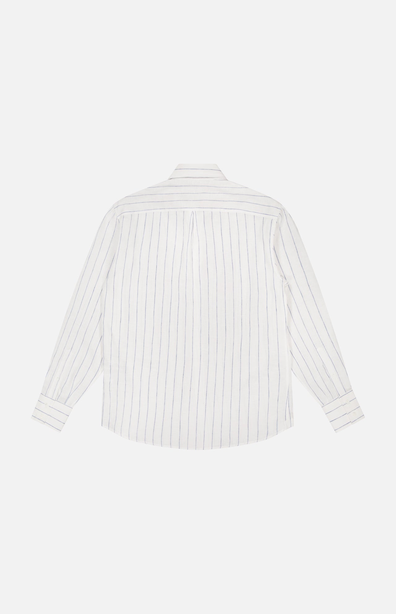 Striped Pure Linen Shirt (14655255478635)
