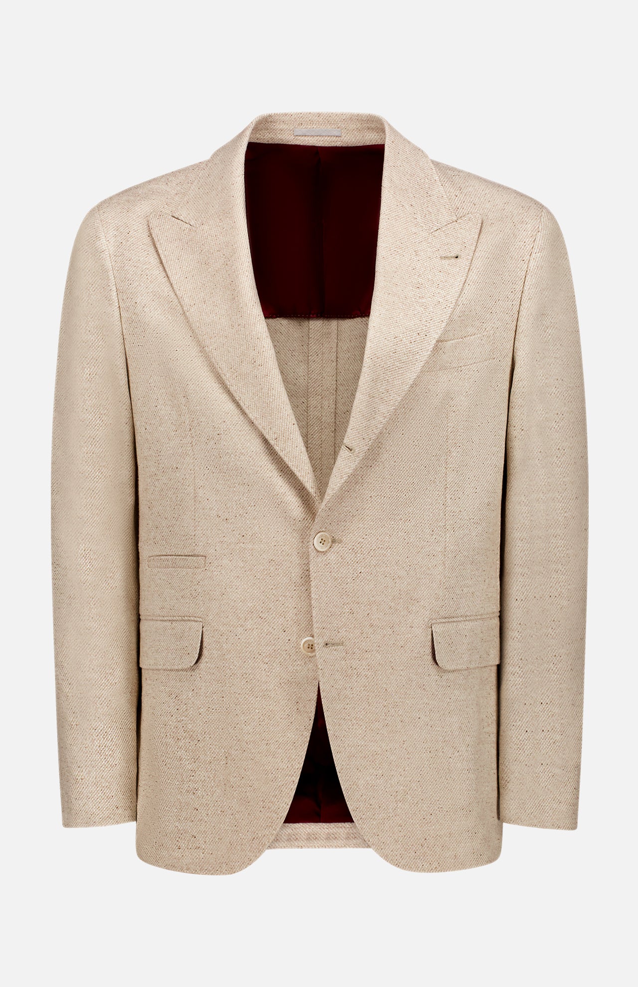 Single Breasted Peak Lapel Jacket (7606401007731)
