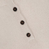 Sparkling Cotton Polo Sweater (14719882527083)