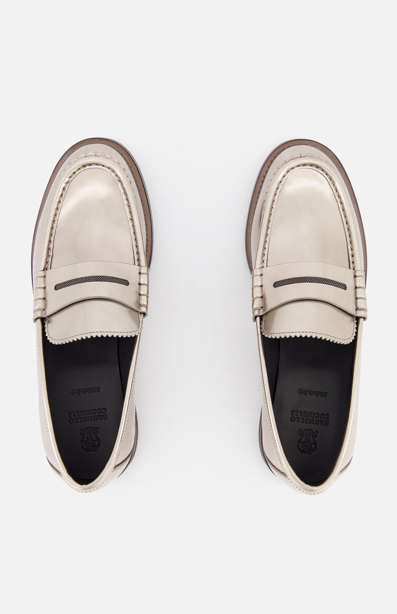 Sparkling Leather Loafer (7669940945011)