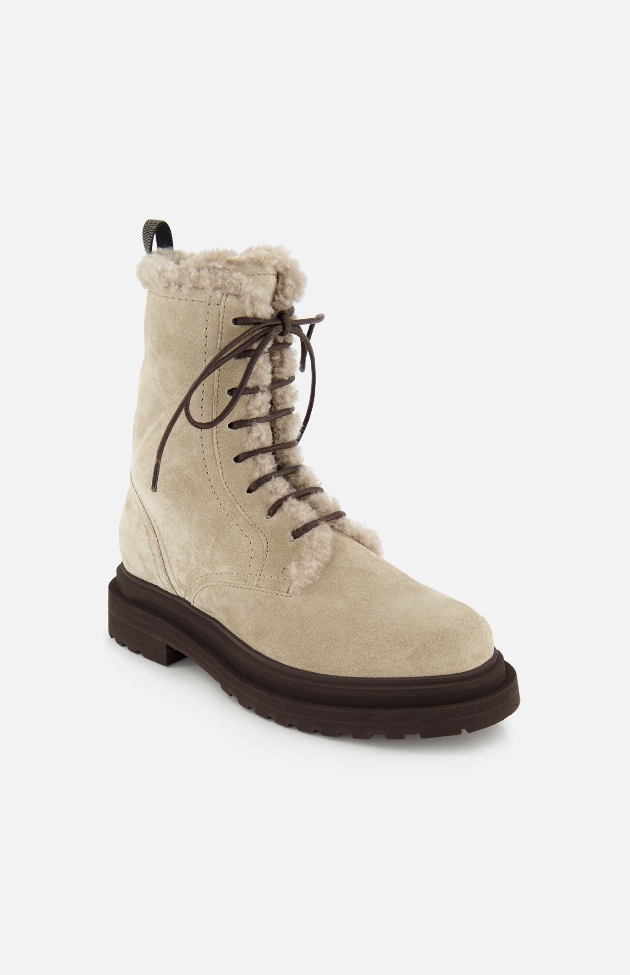 Suede Lace Up Ankle Boot (14720164757867)