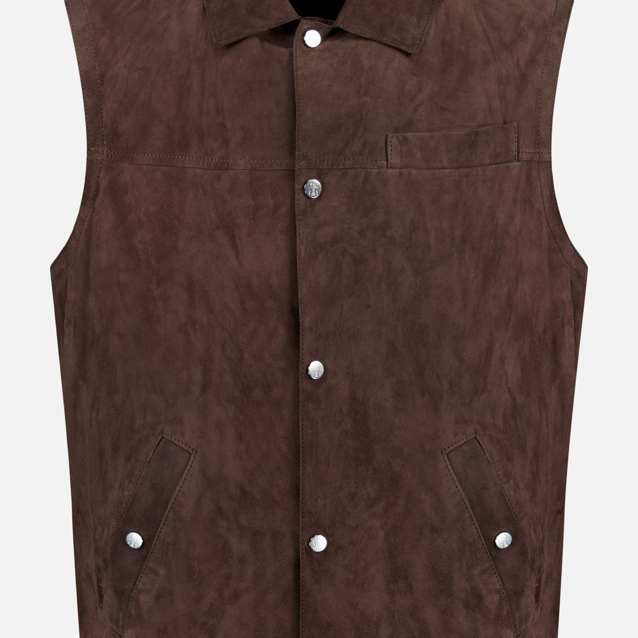 Suede Leather Vest (14721082851691)