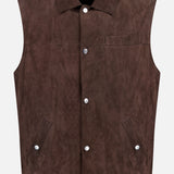 Suede Leather Vest (14721082851691)