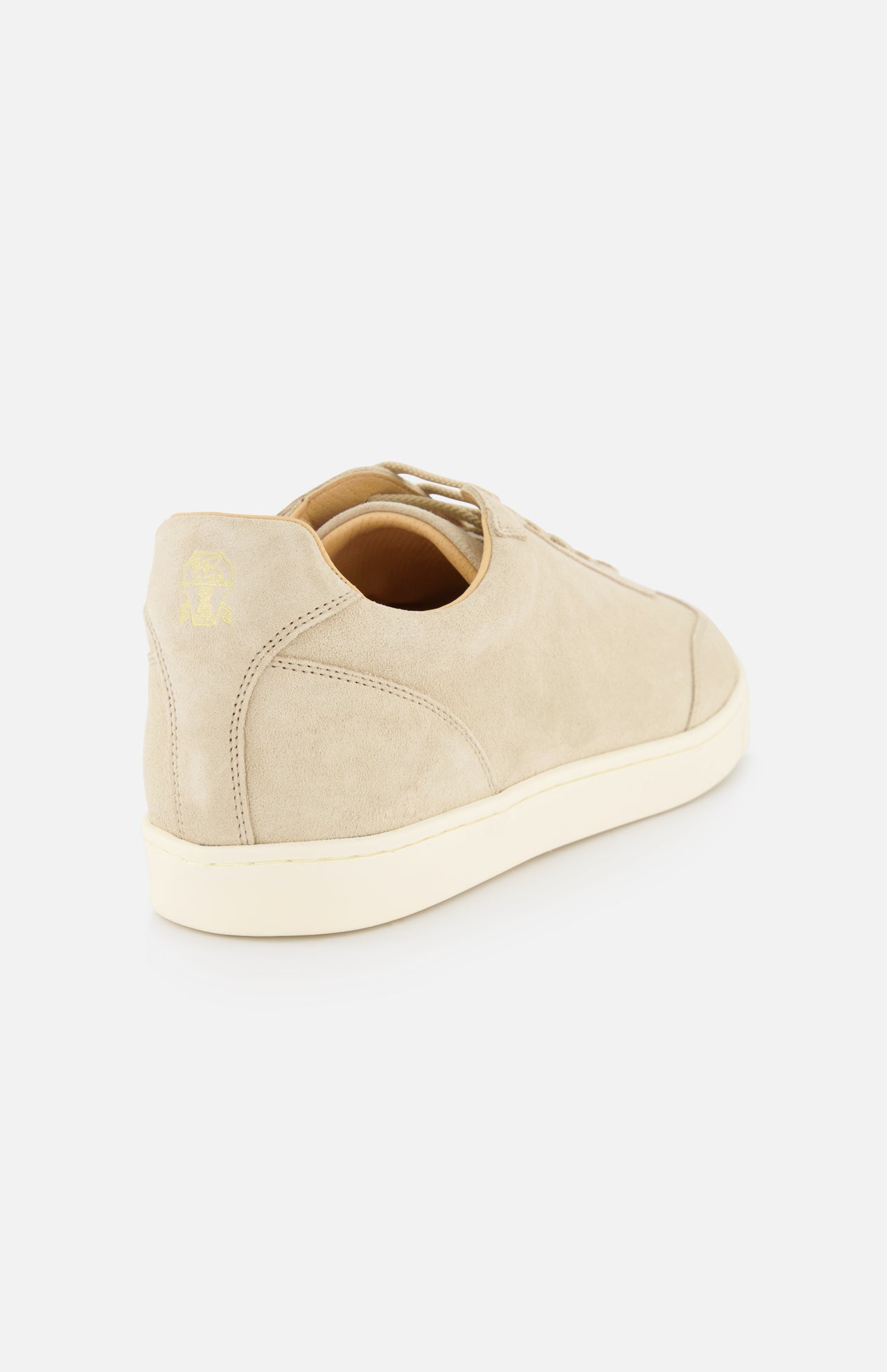 Suede Contrast Sole Sneakers (14657070760299)