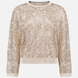 Netted Sequin Sweater (14638163951979)
