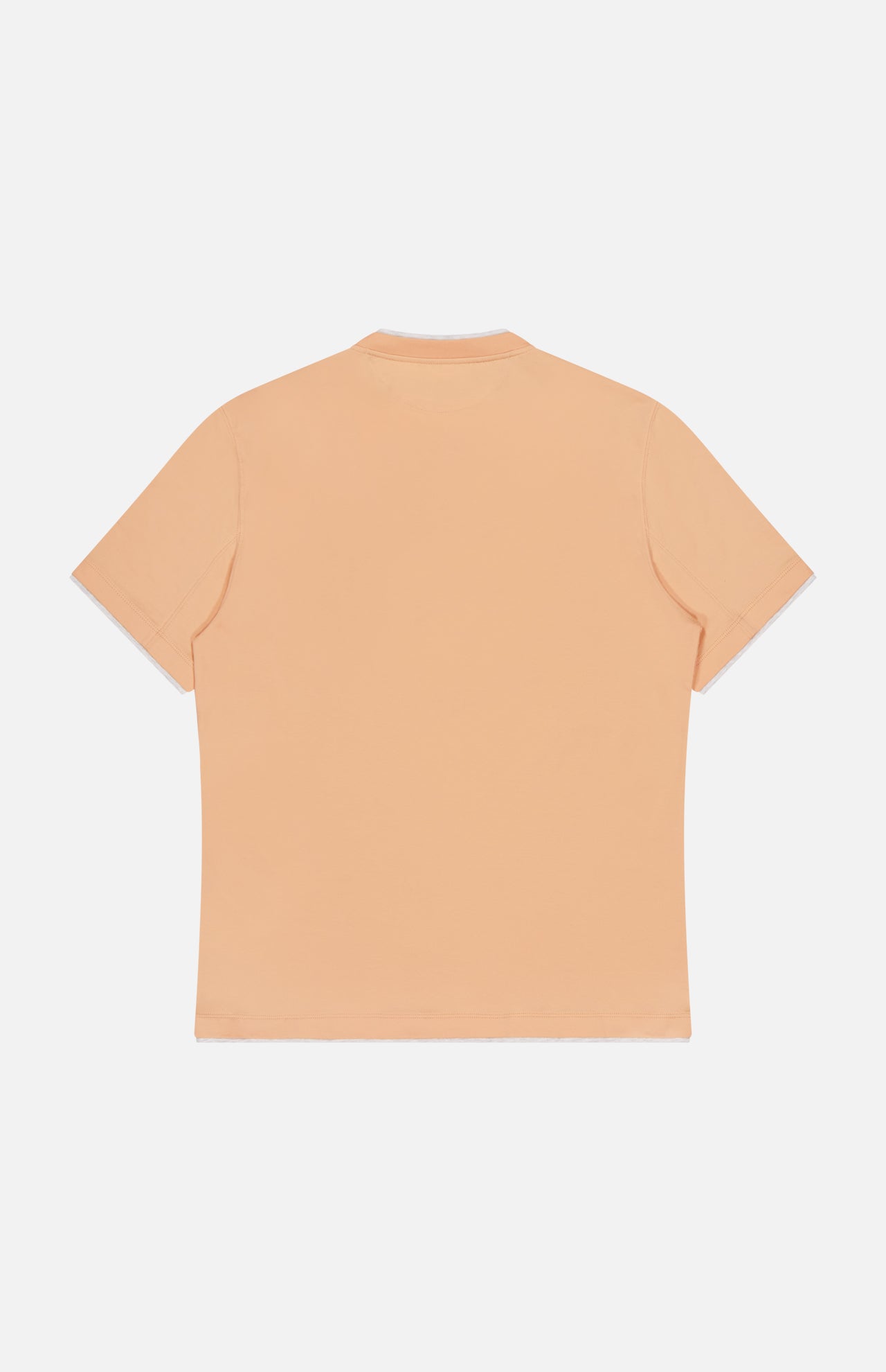 Faux Layered Crew Neck T-Shirt (14655255150955)