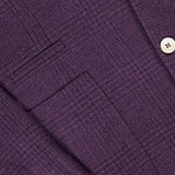 Tonal Print Plaid Wool-blend Sportcoat