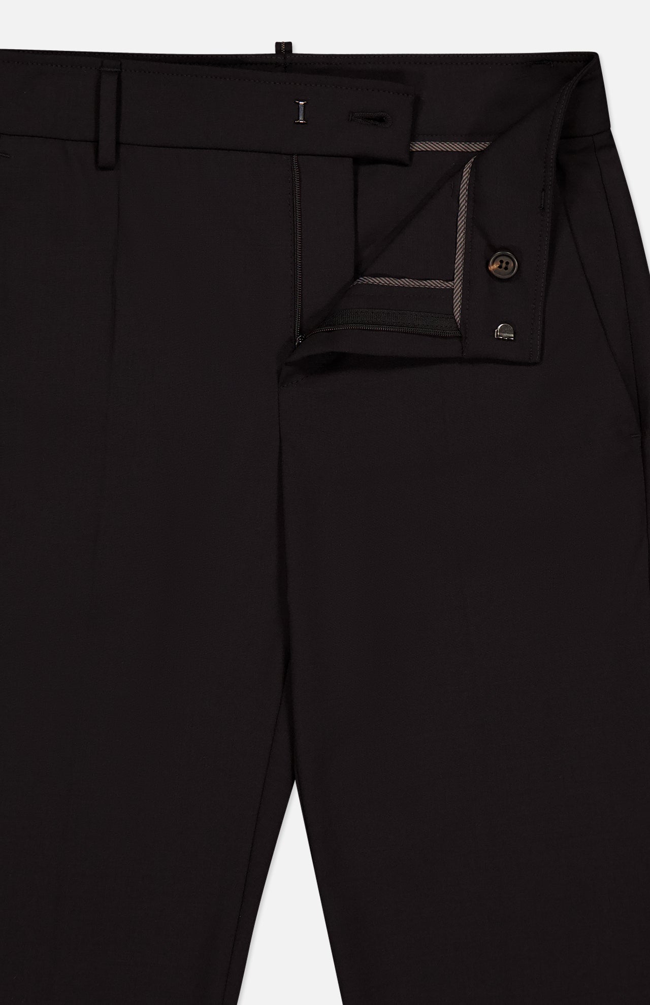 Trop Lux Straight Leg Pant with Back Slits (7669940617331)