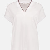 V-Neck Short Sleeve Top (14638162936171)