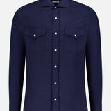 Western Button Up Long Sleeve Shirt (14721082360171)