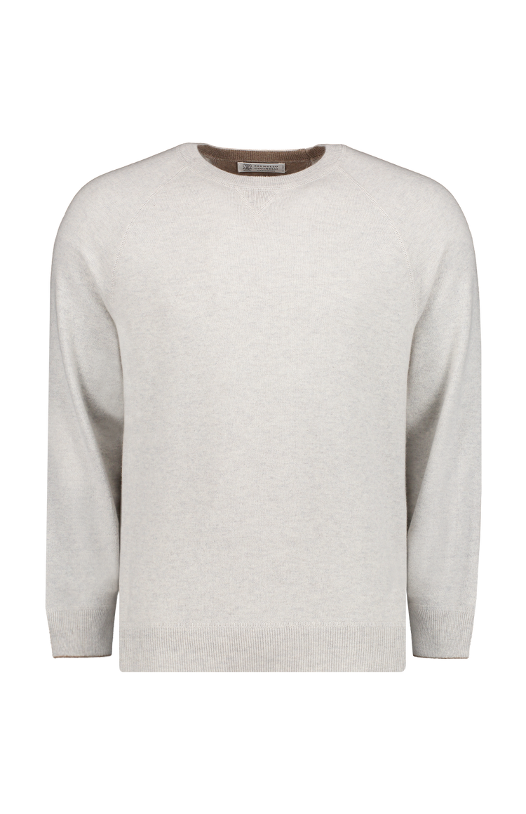 Cashmere Athletic Raglan Sweater (7162957496435)