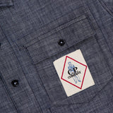 Chambray Logo-Pocket Short Sleeve Shirt (14622008115563)