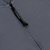 Cotton Diagonal Fleece Full Zip Sweatshirt (14622008279403)