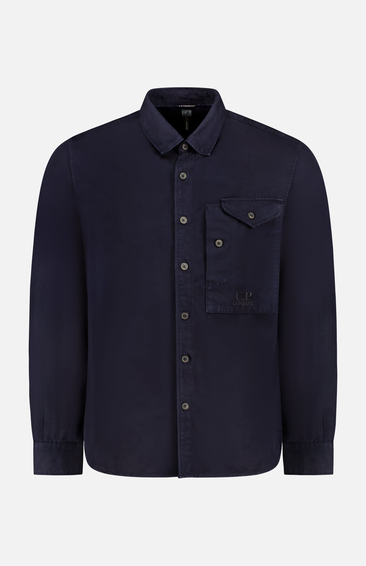Cotton/Linen Logo Shirt (14622008148331)