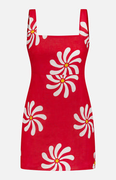 CALA DE LA CRUZParker Linen Mini DressA.K. Rikk's