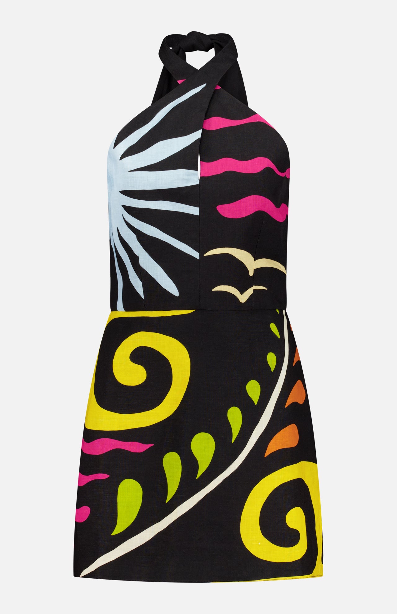 Veneta Criss Cross Mini Dress (14664750924139)