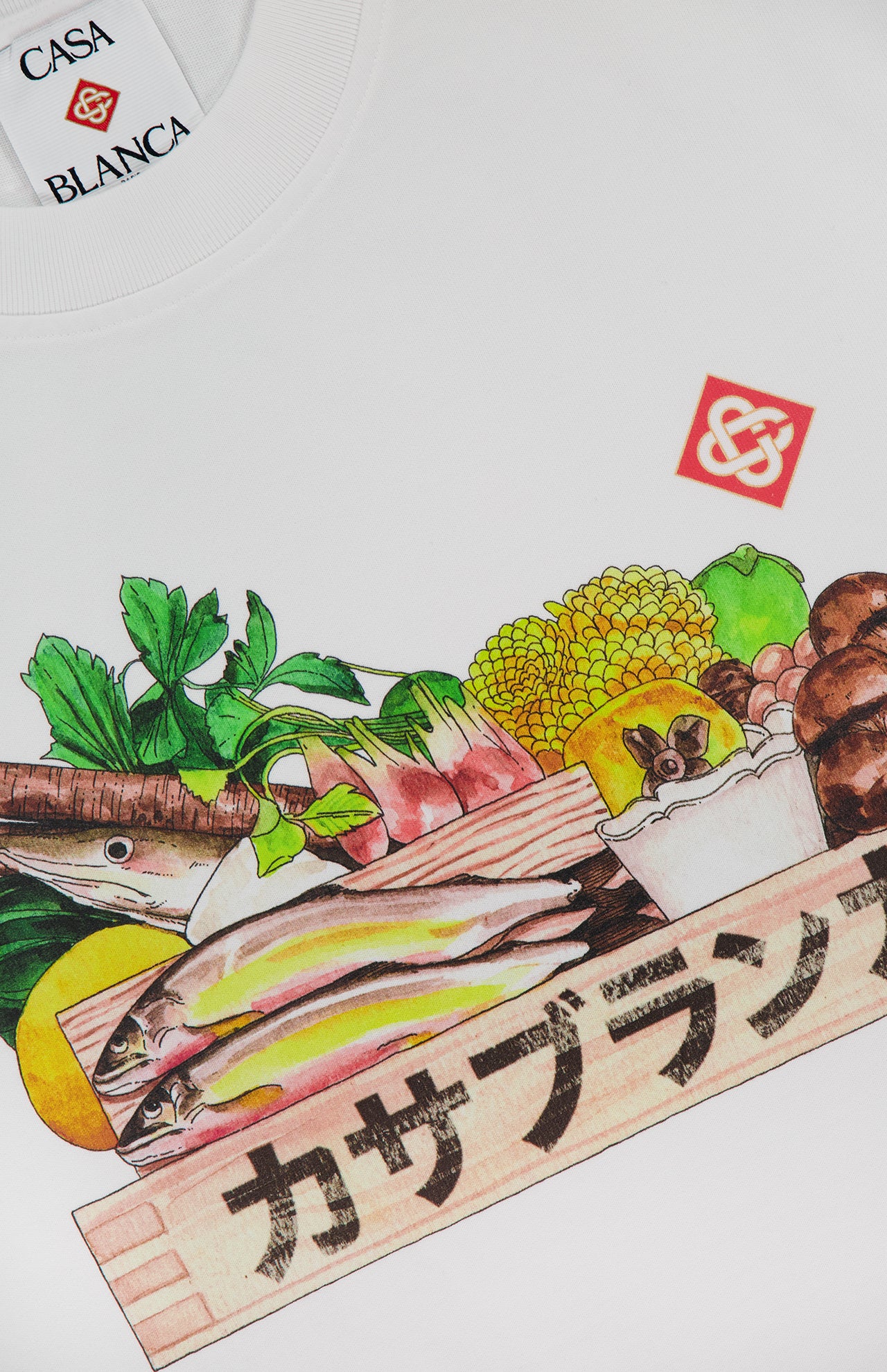 Casablanca Ingredients Printed T-Shirt (14704574759275)