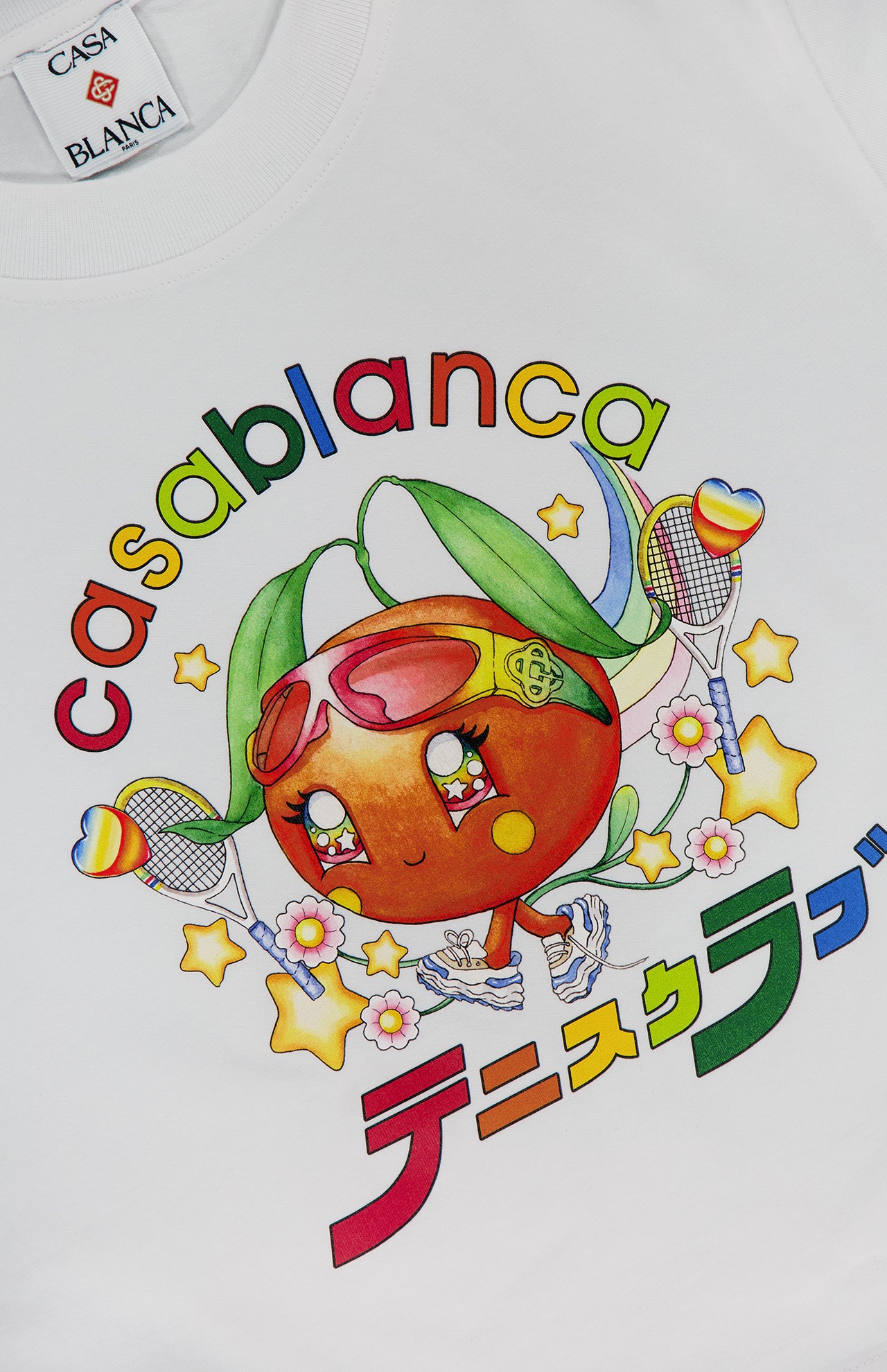 Orange Mascot Stretch Jersey Shirt (14703483257195)