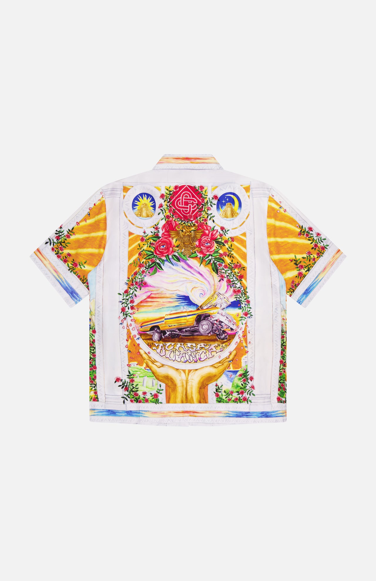 Short Sleeve Cuban Collar Shirt (14651373257067)