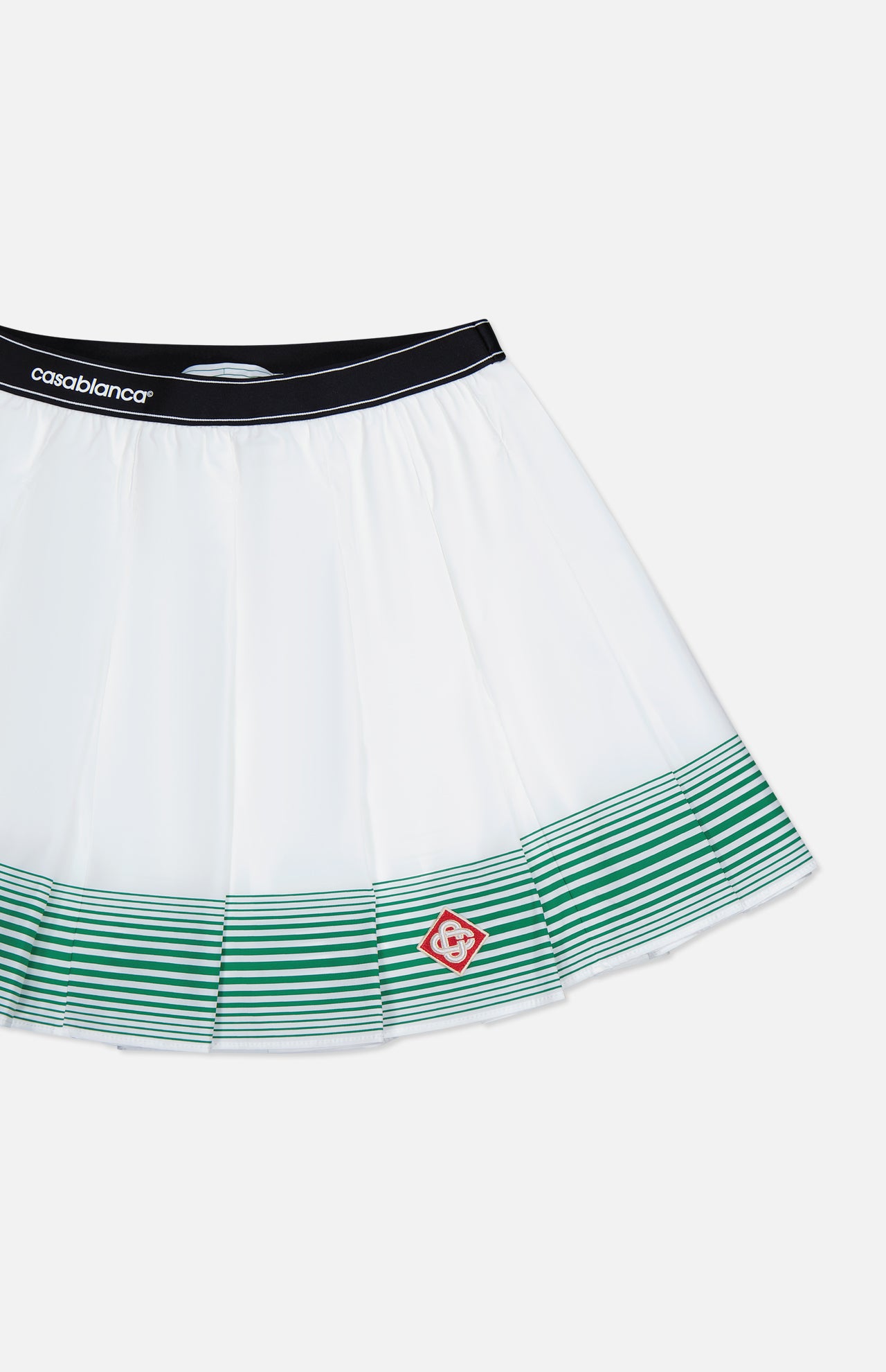 Stripe Pleated Skirt (7406413873267)