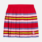 Striped Pleated Skirt (14652247572843)