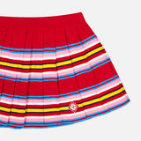 Striped Pleated Skirt (14652247572843)