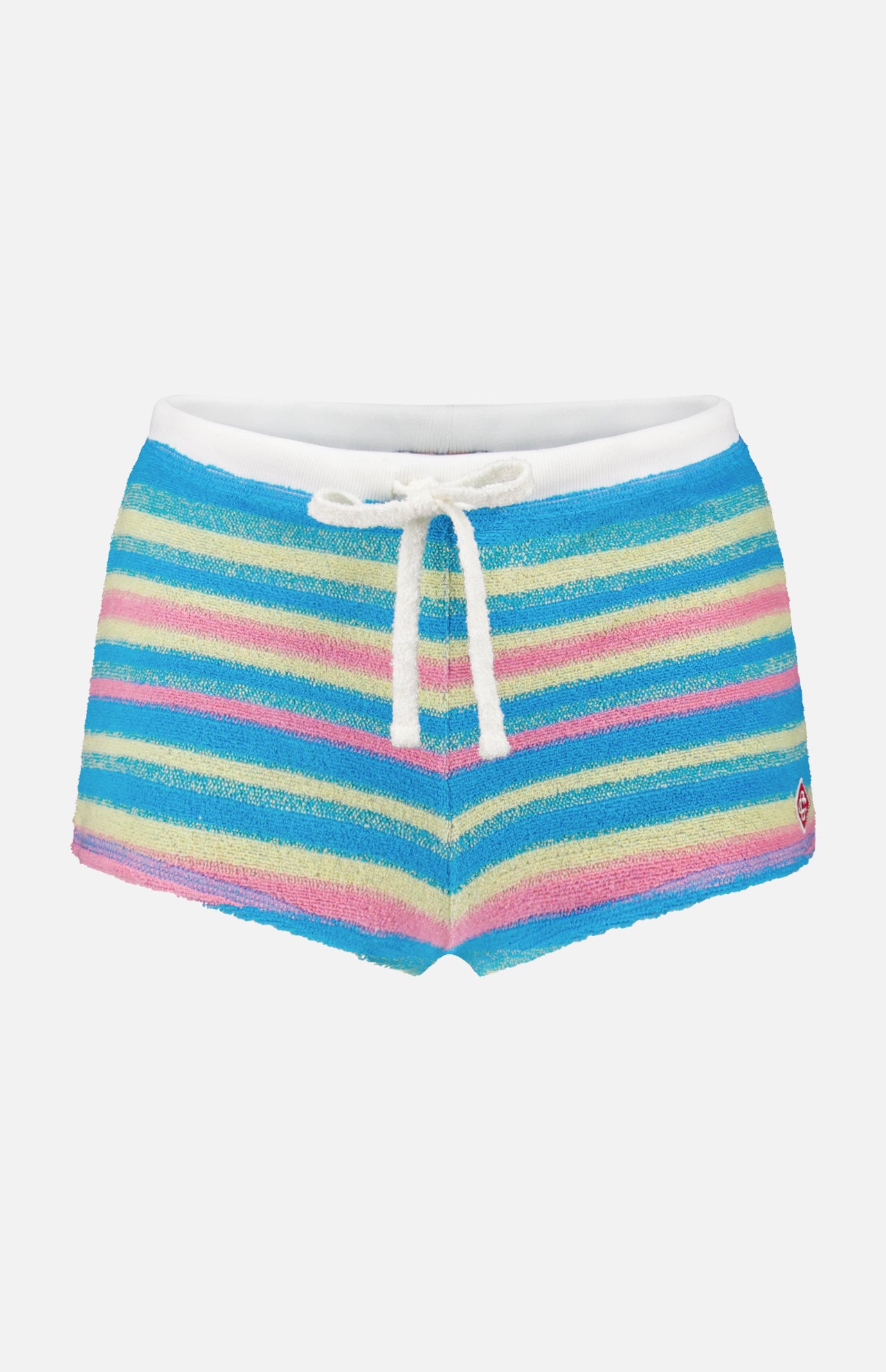 Striped Towel Mini Shorts (14652247179627)
