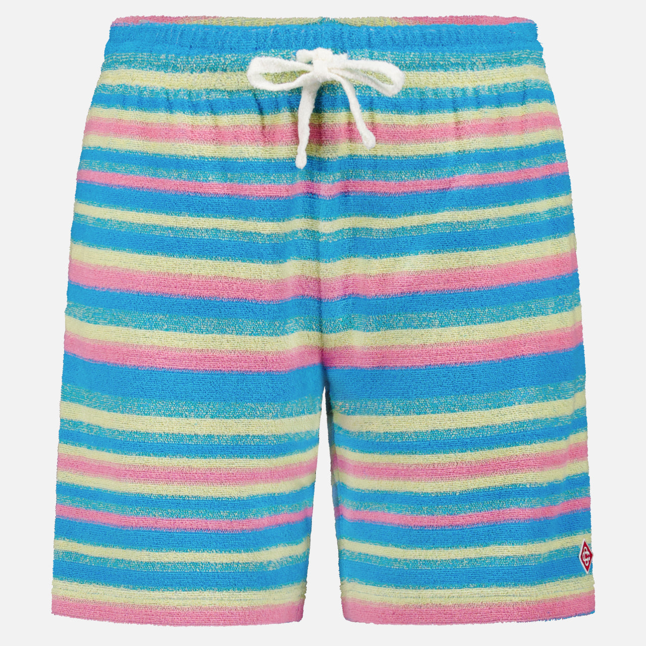 Striped Towel Shorts (14652247114091)