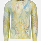Marble Dye Crewneck Sweater (14698523820395)