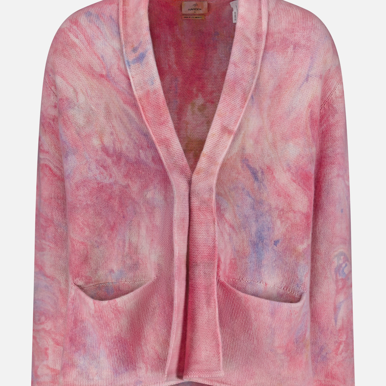 Marble Dyed Cardigan Sweater (14698523853163)