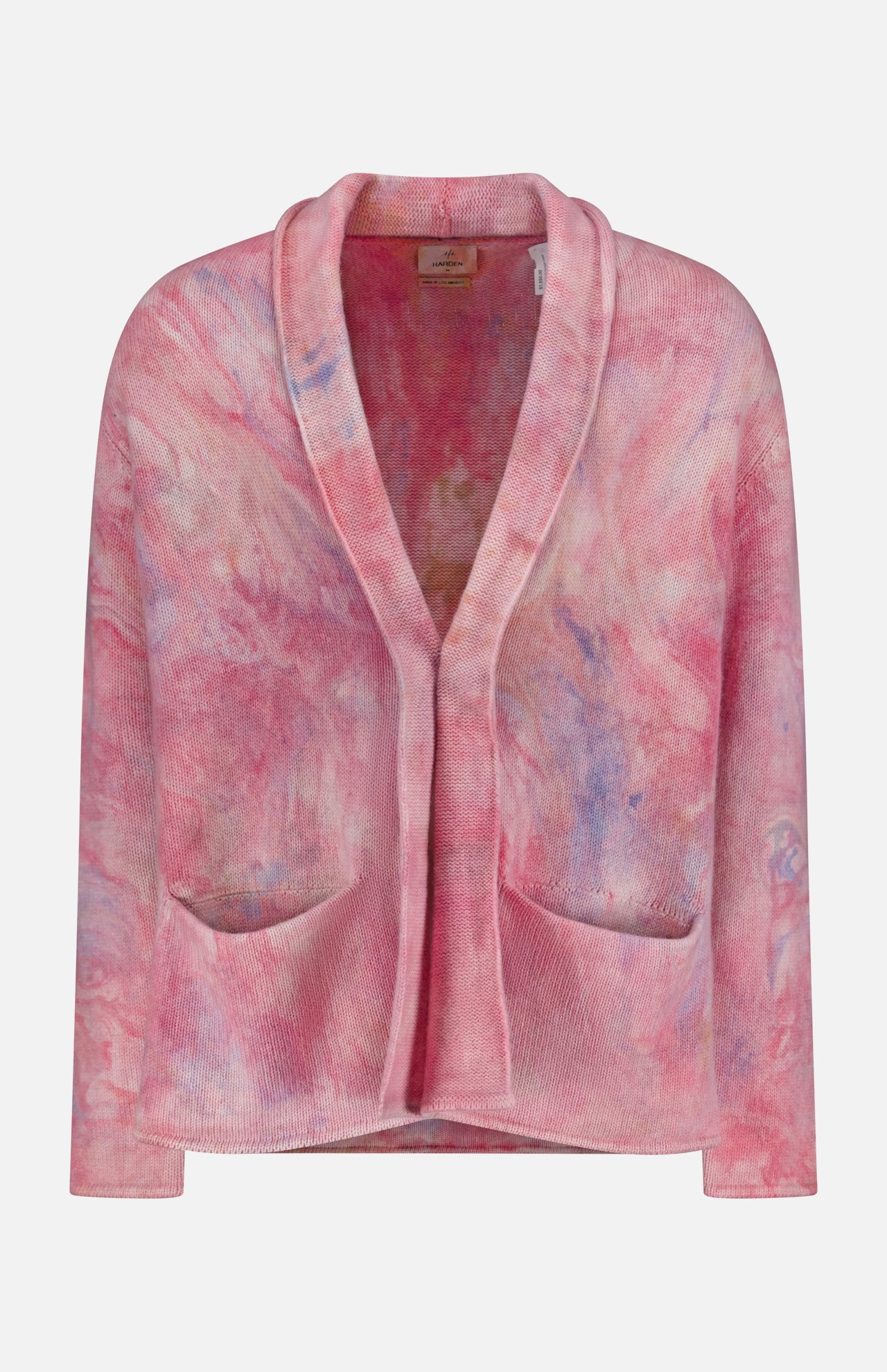 Marble Dyed Cardigan Sweater (14698523853163)