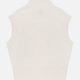 Cashmere Sleeveless Mockneck Sweater