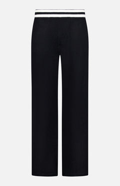 WHITE + WARRENCashmere Striped Wide Leg PantA.K. Rikk's