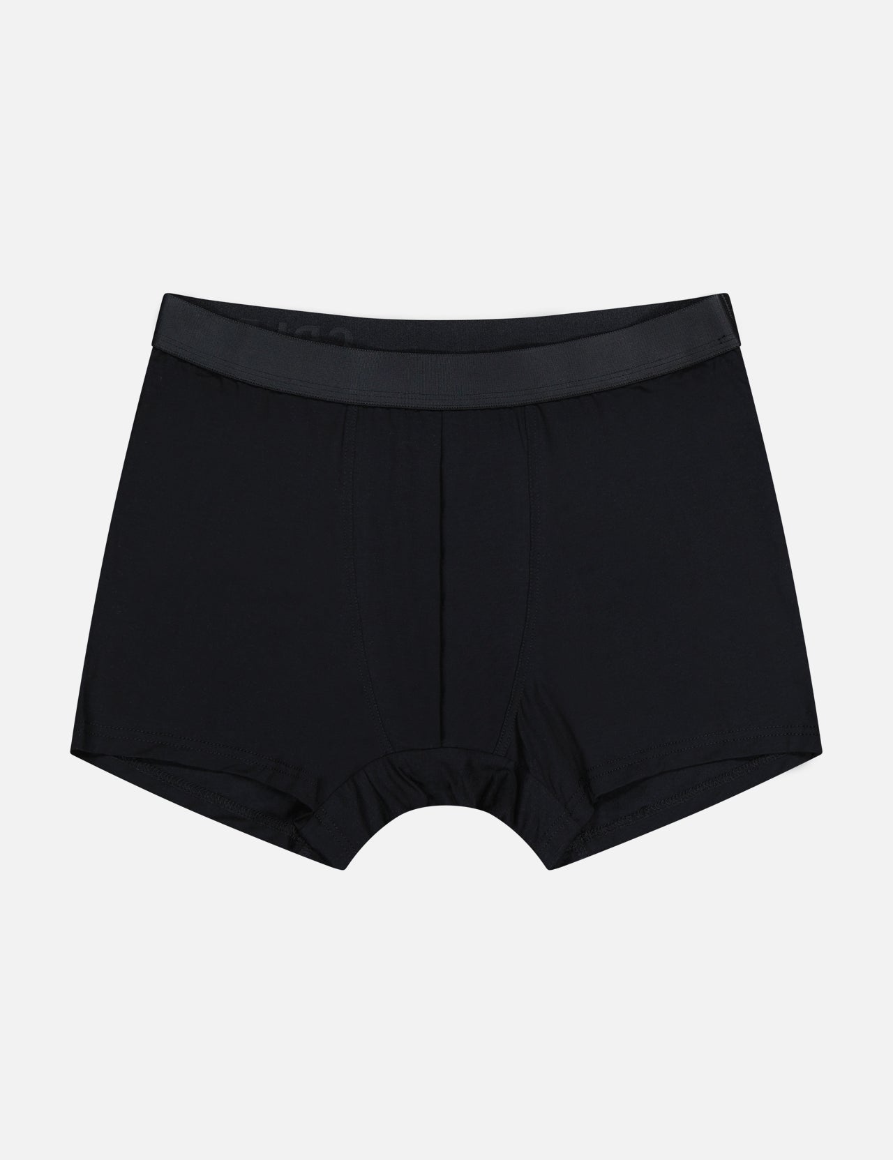 CDLP Boxer Brief in black, featuring a smooth waistband, is displayed flat on a white background—a perfect addition to your collection of luxury essentials.