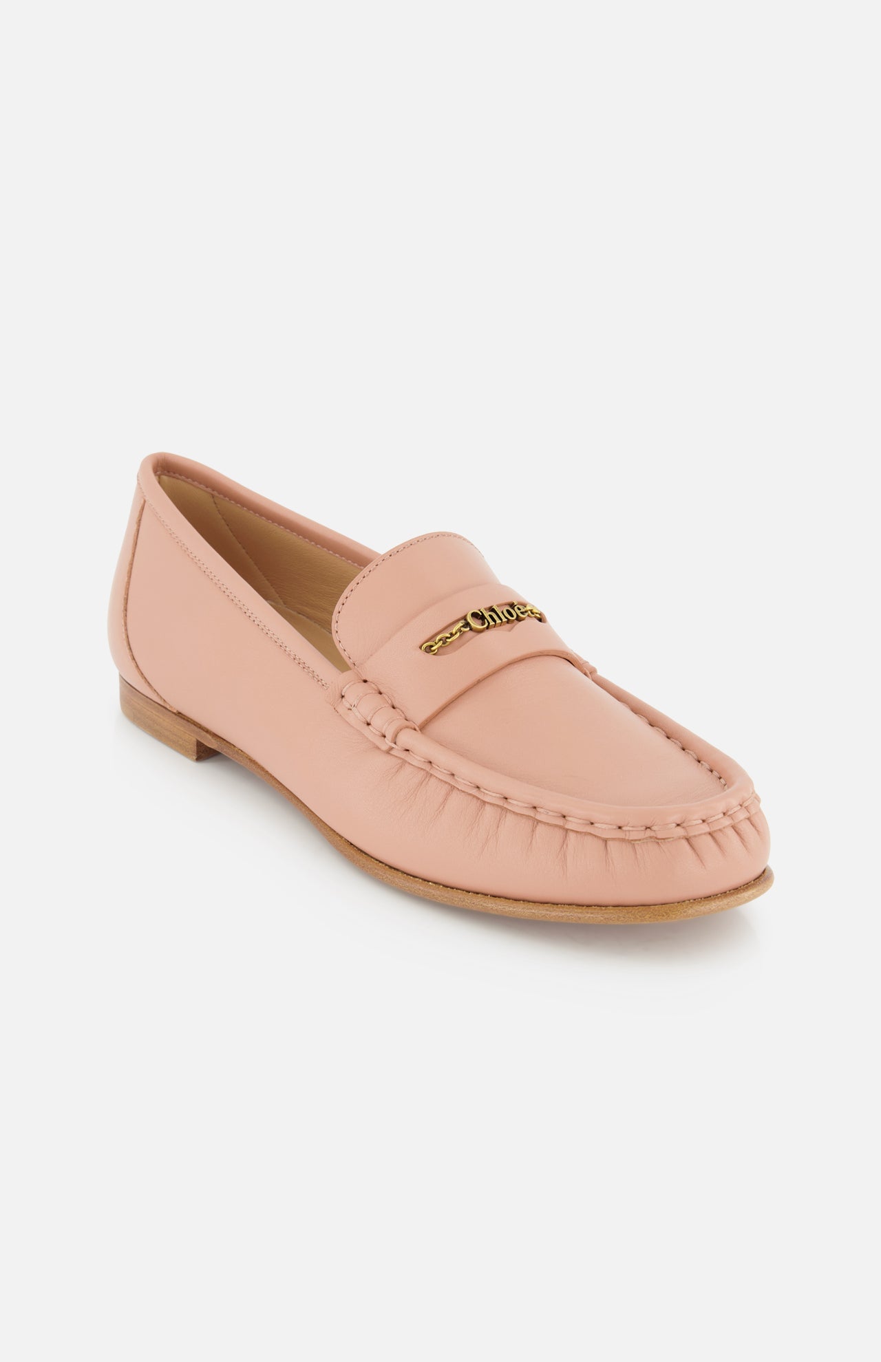 Chloe Chain Logo Loafers (14685926981995)