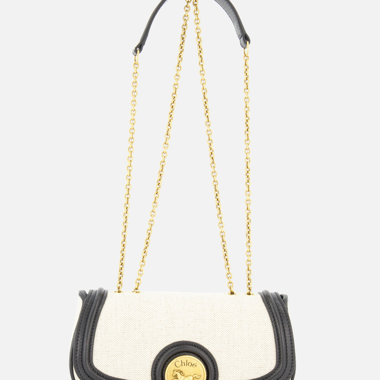 Cotton Canvas Horse Medal Small Saddle Bag (14685927899499)