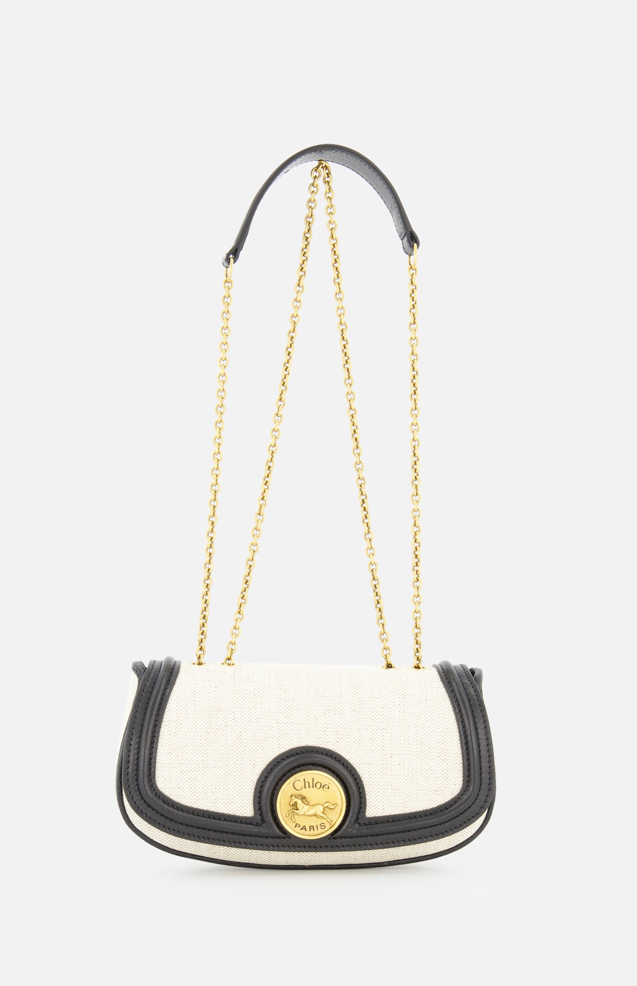 Cotton Canvas Horse Medal Small Saddle Bag (14685927899499)