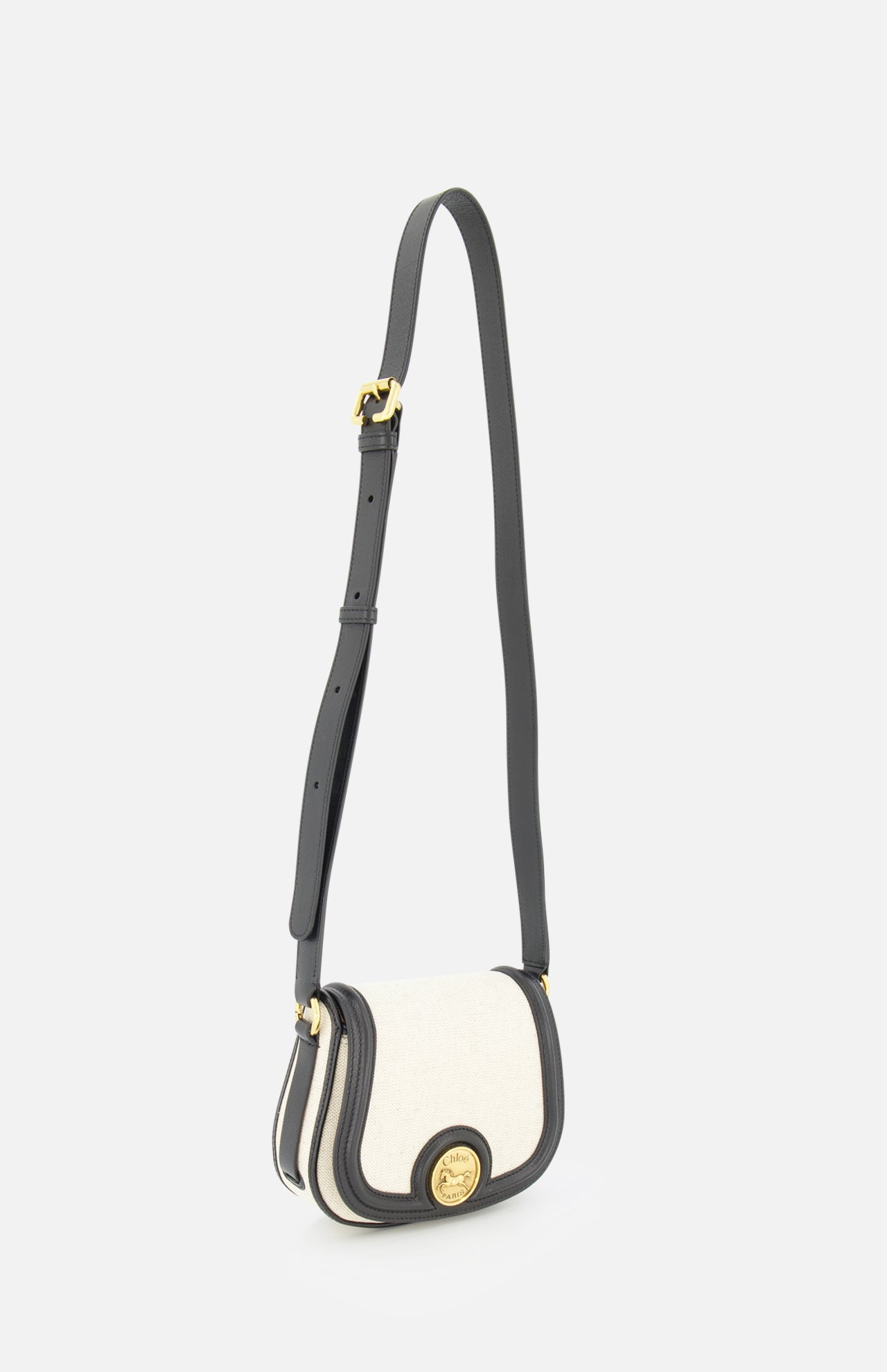 Cotton Canvas Horse Medal Small Saddle Bag (14685927604587)