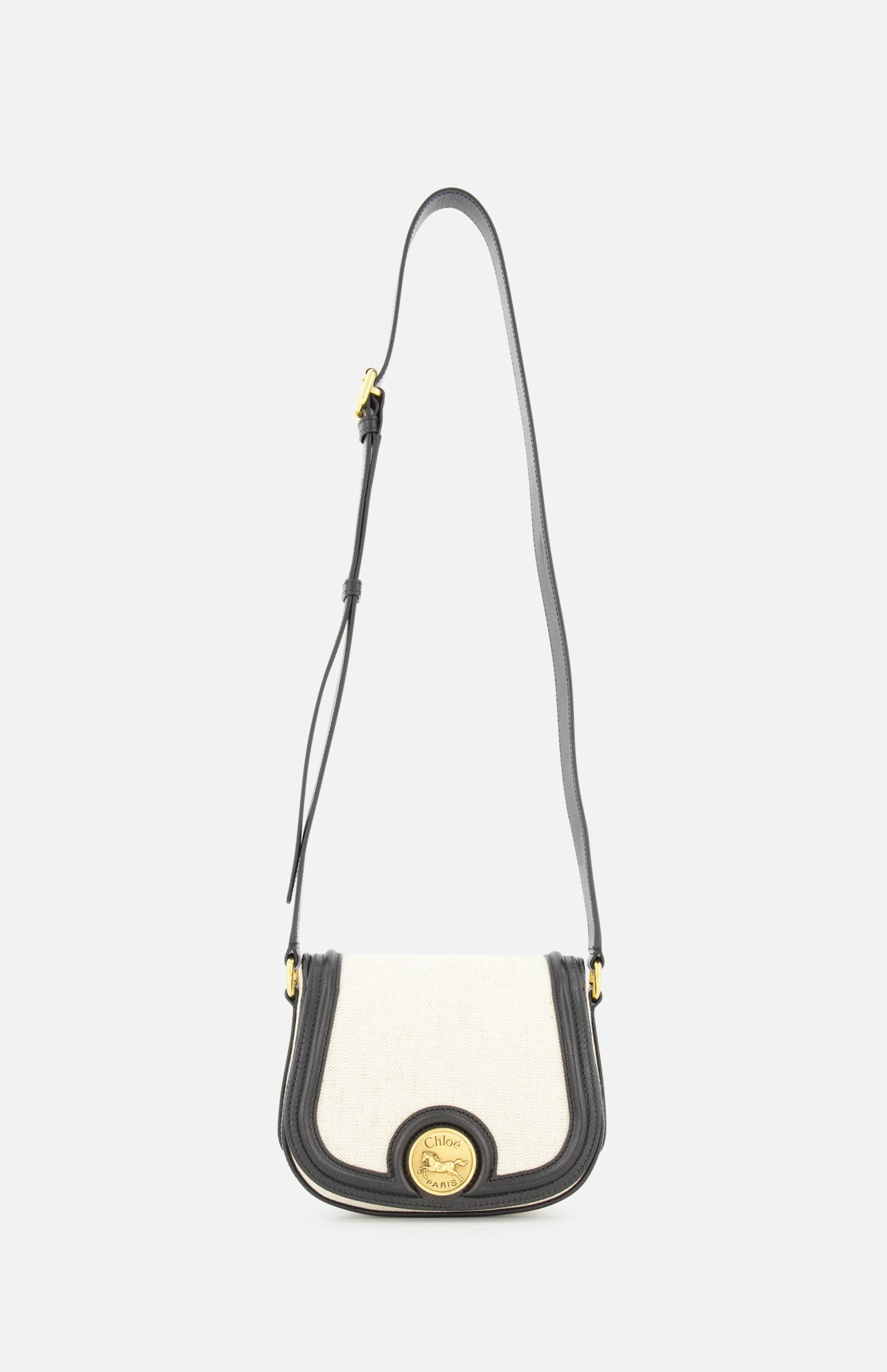 Cotton Canvas Horse Medal Small Saddle Bag (14685927604587)