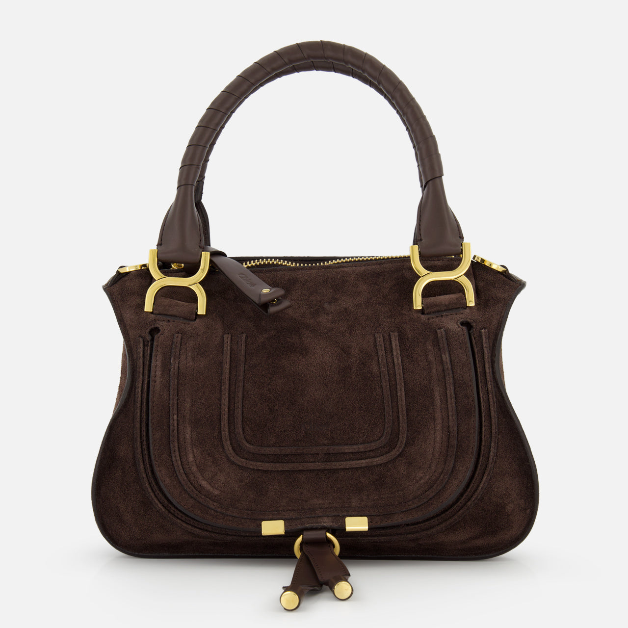 Marcie Suede Double Carry Bag (14685927670123)